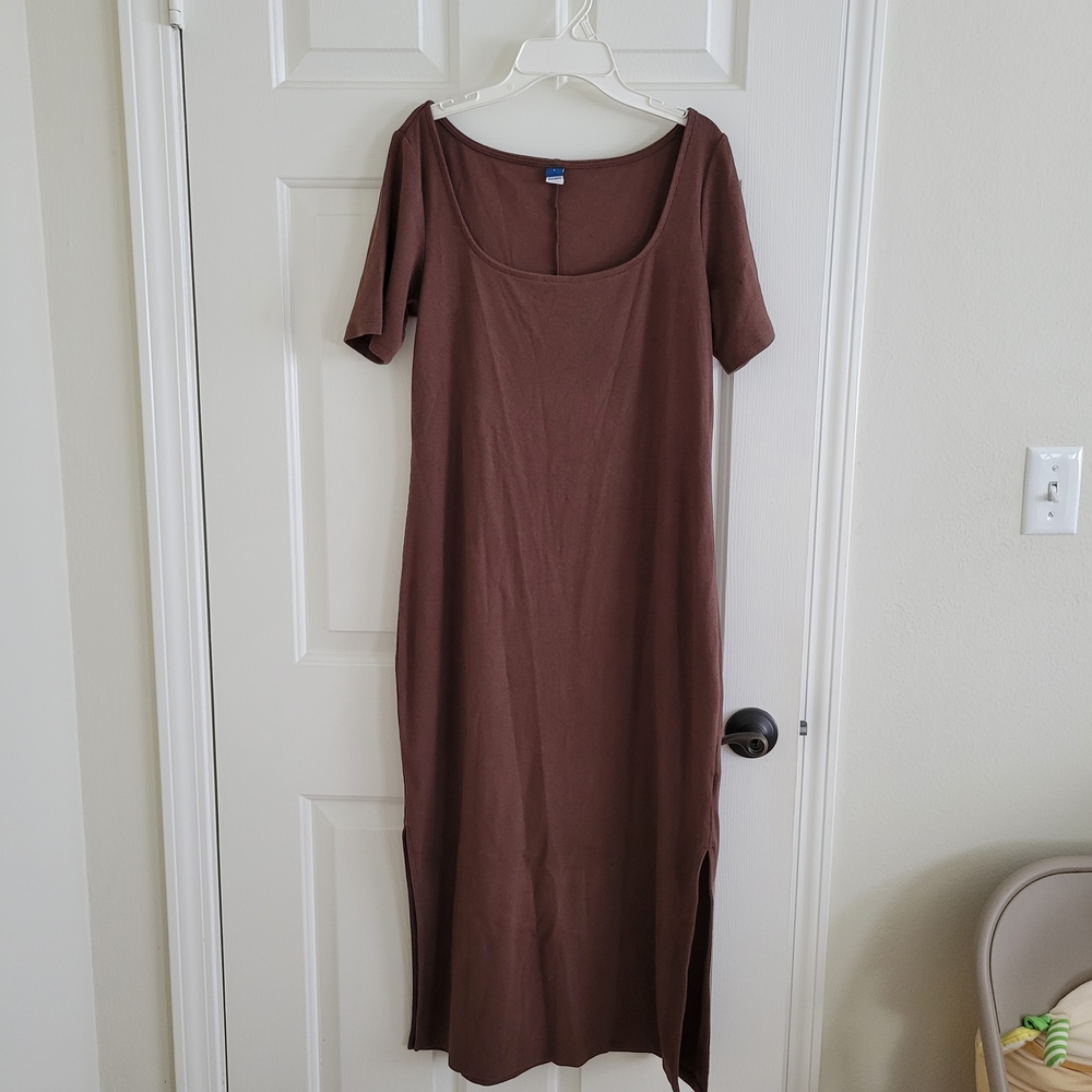 Old Navy Brown Maxi Dress